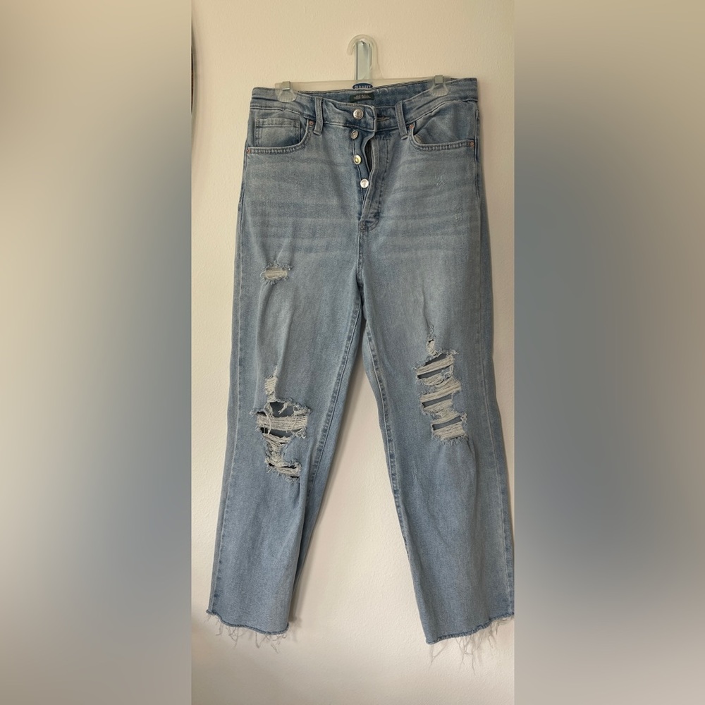 Wild Fable Wide Leg Distressed Jean - Size 10